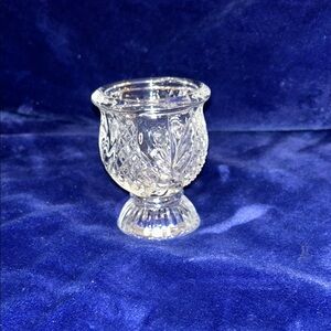 Elegant Glass Candle Holder